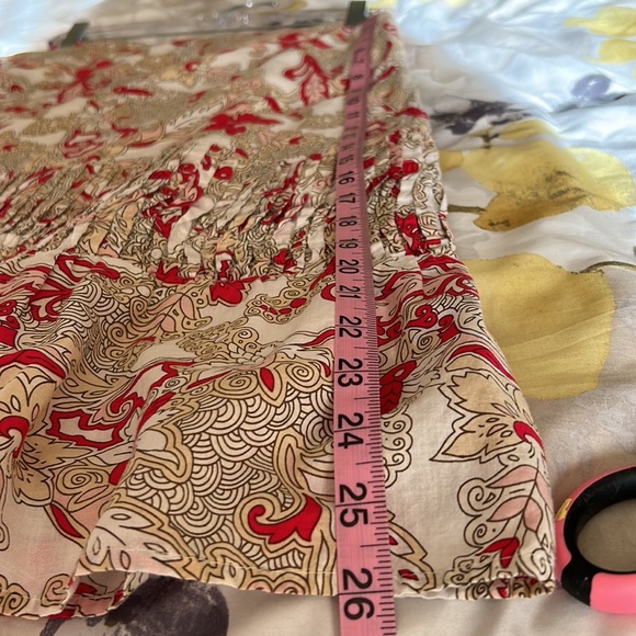 APOSTROPHE | FLORAL SKIRT | SIZE 4 | 100% COTTON - Picture 4 of 8